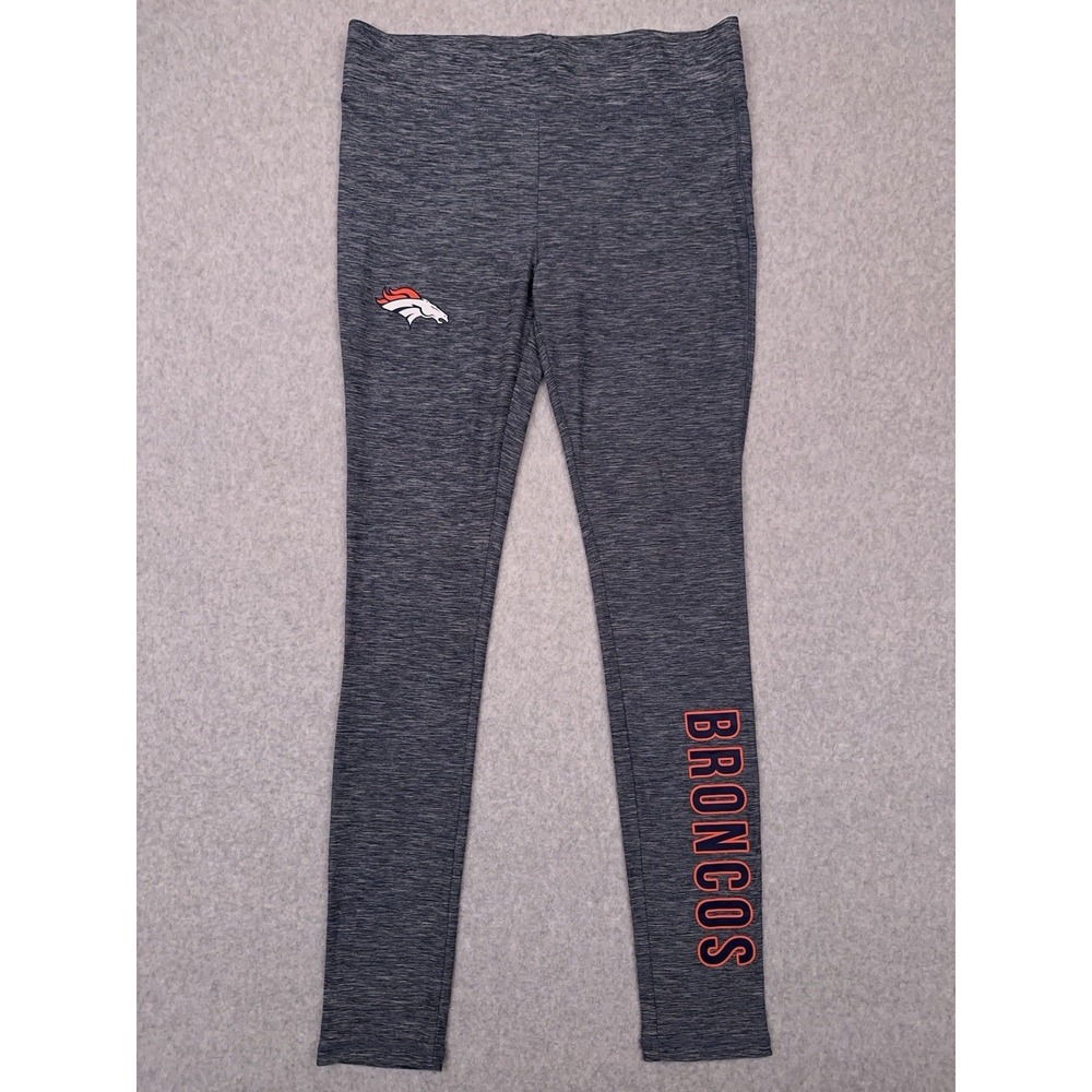 NFL Pro Line Fanatics Denver‎ Broncos Leggings Women's Large Blue High Rise